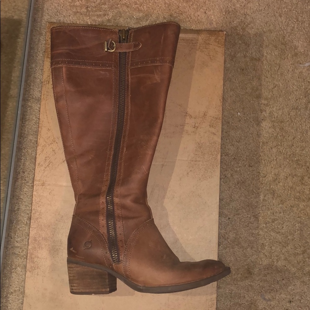 Born wide calf boots